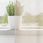 Rideaux en voile avec passants 2 pcs crème – Image 3