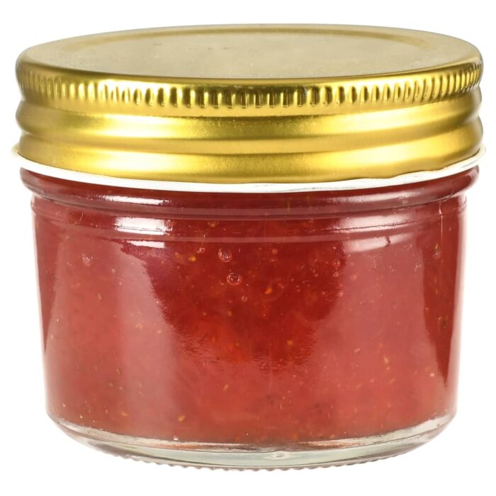 Pots à confiture avec couvercle doré 96 pcs Verre 110 ml – Image 3