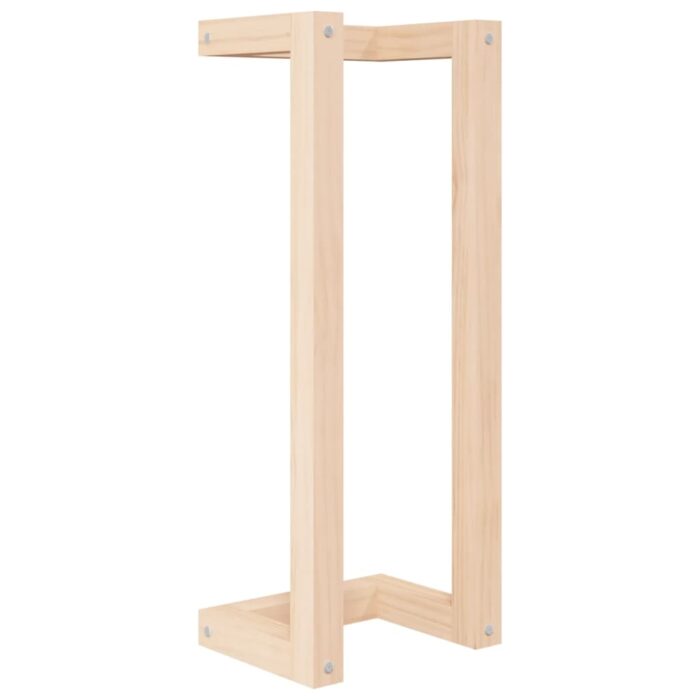 Porte-serviette 23x18x60 cm Bois de pin massif – Image 2