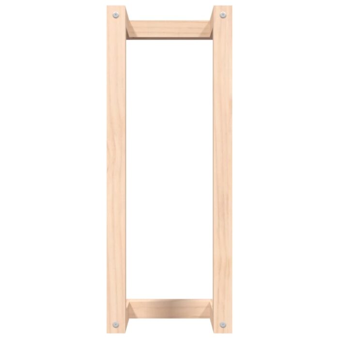 Porte-serviette 23x18x60 cm Bois de pin massif – Image 5