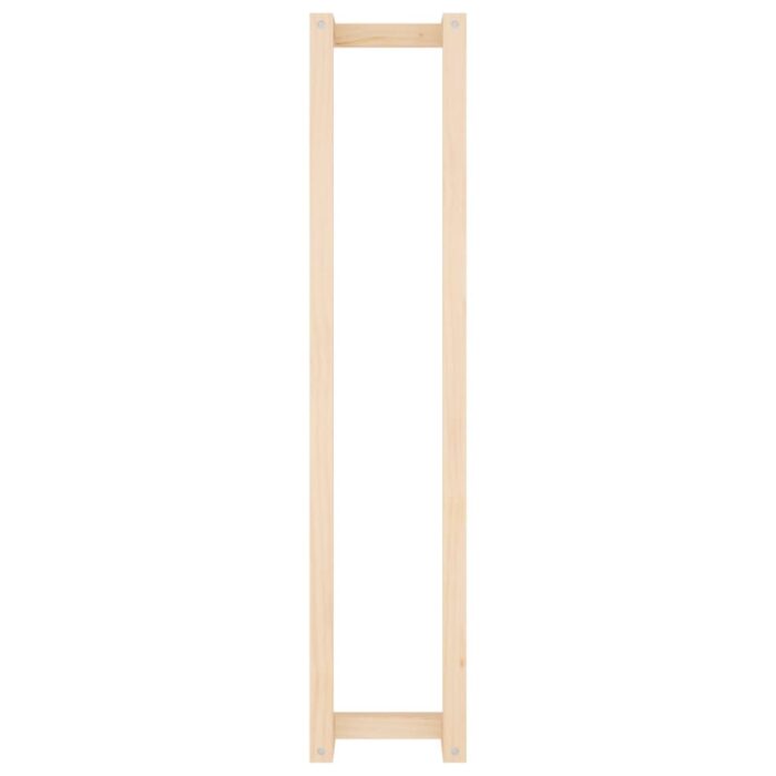 Porte-serviette 23x18x110 cm Bois de pin massif – Image 5