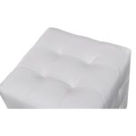 Tabourets cube Blanc – Image 2