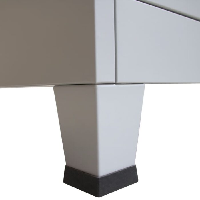 Armoire à casier avec 6 compartiments Acier 90x45x180 cm Gris – Image 7