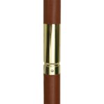 Parasol avec poteau en bois 200 x 300 cm Blanc crème – Image 5