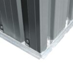 Abri de jardin Métal Gris – Image 6