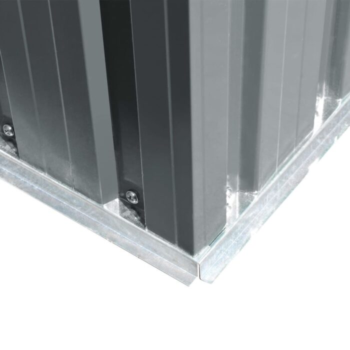 Abri de jardin Métal Gris – Image 6