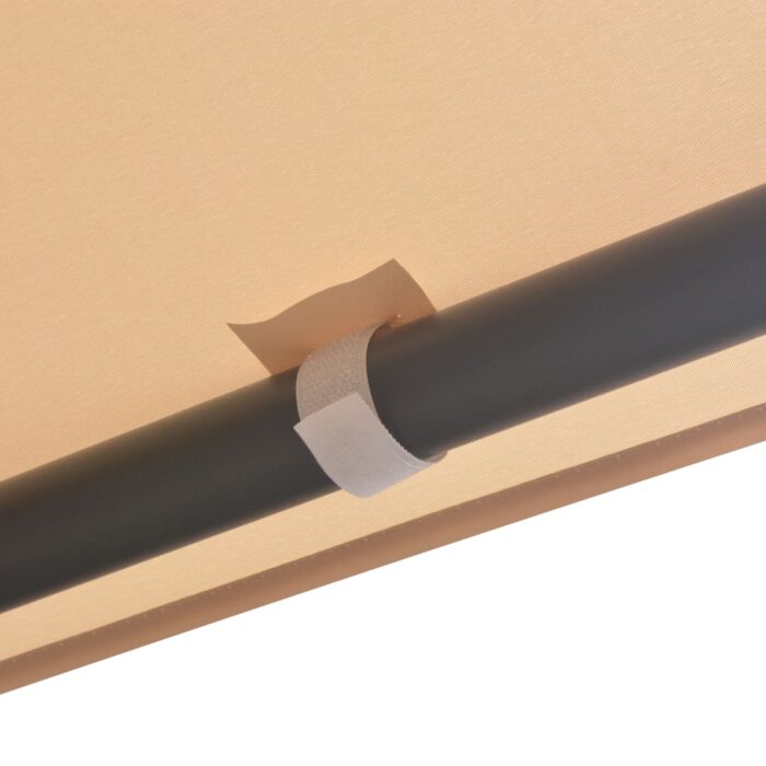 Chapiteau tente 3 x 3 m Beige Acier – Image 4