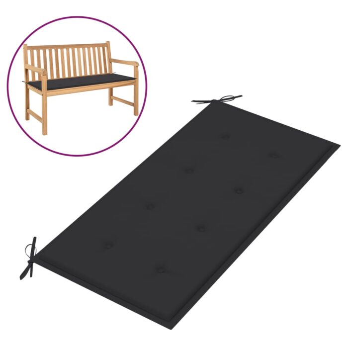 VXL8718475507529_m_en_hd_1.jpg Coussin de banc de jardin anthracite 100x50x4 cm tissu oxford – Image 1
