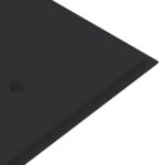 Coussin de banc de jardin anthracite 150x50x3 cm tissu oxford – Image 2