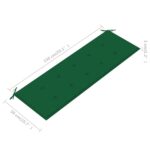 Coussin de banc de jardin vert 150x50x3 cm tissu oxford – Image 4