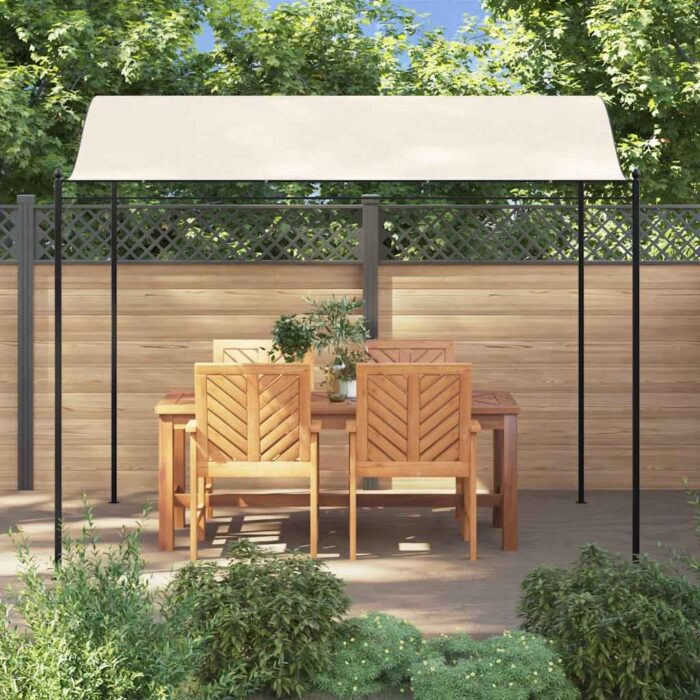 Chapiteau Tissu Blanc crème – Image 6