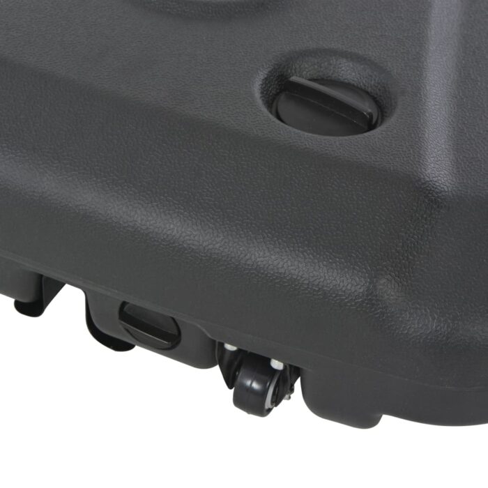 Porte-parasol d'extérieur Noir – Image 2