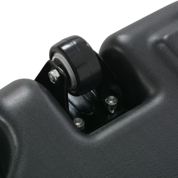 Porte-parasol d'extérieur Noir – Image 3