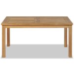 Table basse Teck 90x50x45 cm – Image 2