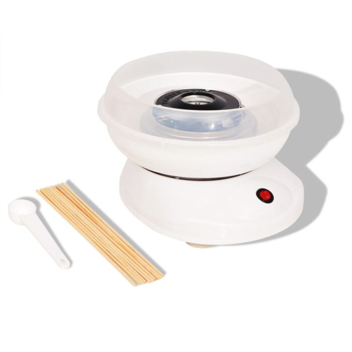 Appareil à barbe à papa 480 W Blanc – Image 1
