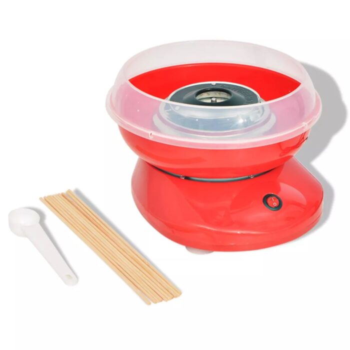 Appareil à barbe à papa 480 W Rouge – Image 1