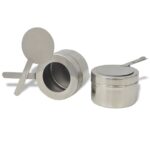 Ensemble de chauffe-plats 2 pcs Acier inoxydable – Image 8