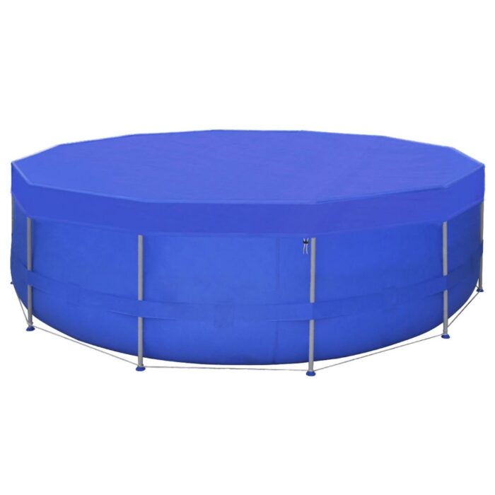 Couverture de piscine PE Ronde 540 cm 90 g/m² – Image 2