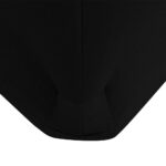 Housses extensibles pour table 2 pièces 243 x 76 x 74cm Noir – Image 3