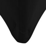 Housses extensibles pour table 2 pièces 243 x 76 x 74cm Noir – Image 4