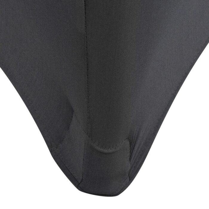 Housses extensibles pour table 2 pcs 120x60,5x74 cm Anthracite – Image 4