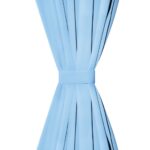 Rideau occultant avec boucles 2 pcs 140 x 225 cm Turquoise – Image 3