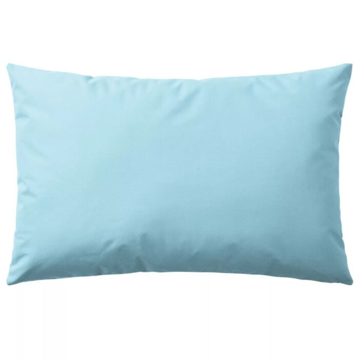 Oreiller d'extérieur lot de 4 60 x 40 cm Bleu clair – Image 2