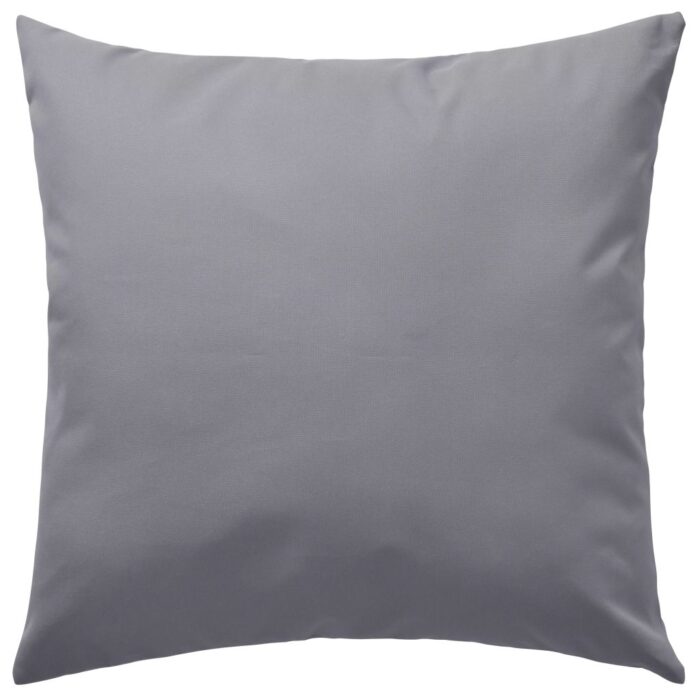 Oreiller d'extérieur lot de 2 45 x 45 cm Gris – Image 2