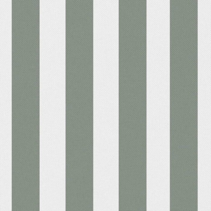 Oreiller d'extérieur lot de 2 Impression rayure 45 x 45 cm Gris – Image 3