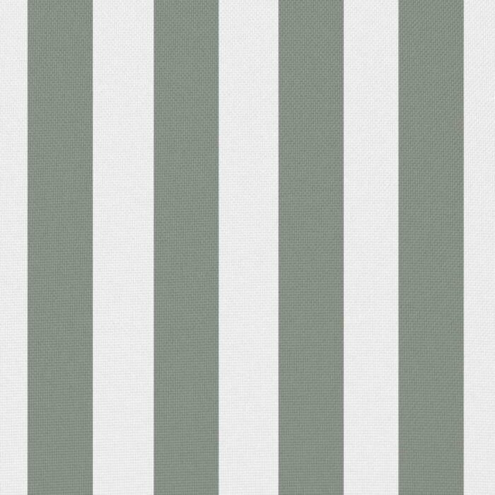 Oreiller d'extérieur lot de 4 Impression rayure 45 x 45 cm Gris – Image 3