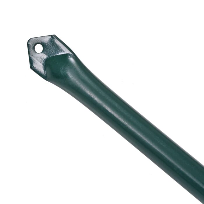 Poteau de jardin 10 pcs 1,5 m Métal Vert – Image 2