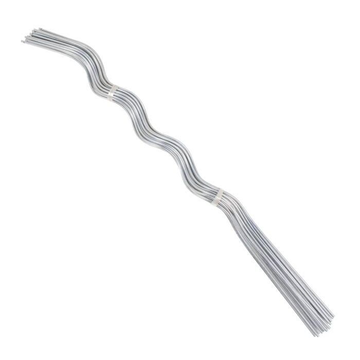Supports de plantes en spirale 50 pcs Acier galvanisé 110 cm – Image 1