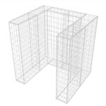 Panier de gabion simple Acier 110 x 100 x 120 cm – Image 4