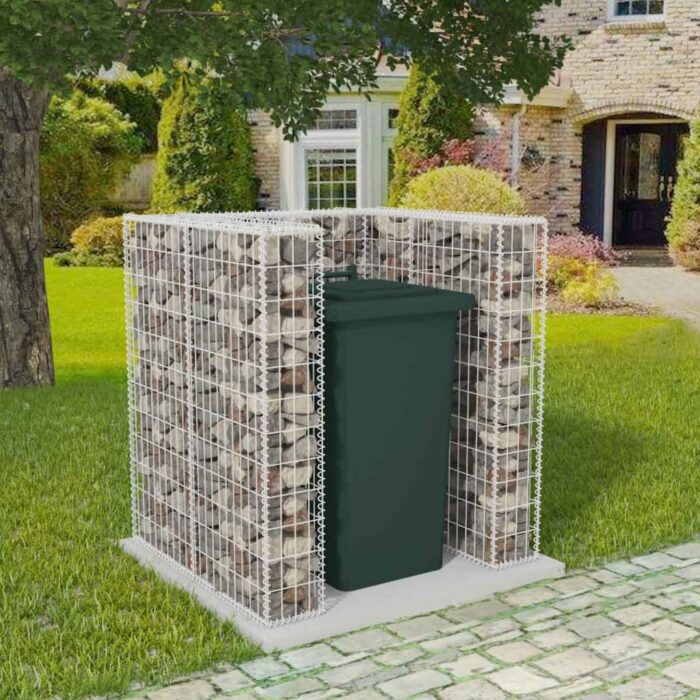 VXL8718475521785_m_en_hd_1.jpg Panier de gabion simple Acier 110 x 100 x 120 cm – Image 1