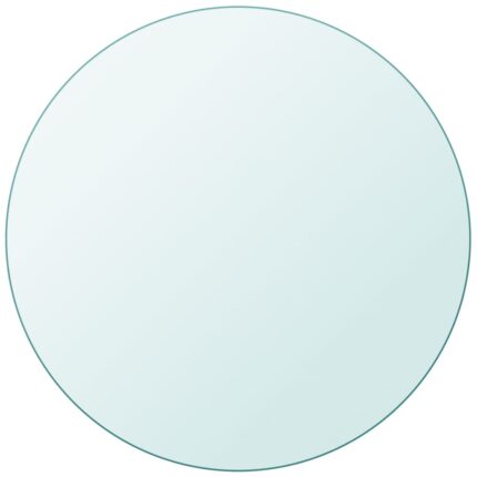 Dessus de table ronde en verre trempé 300 mm
