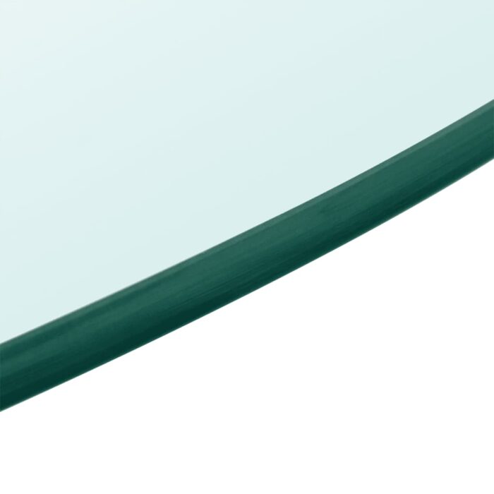 Dessus de table ronde en verre trempé 900 mm – Image 2