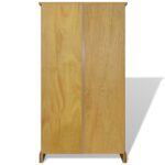 Bibliothèque 4 niveaux Gamme Corona Pin mexicain 80x29x150 cm – Image 2