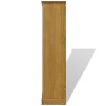 Bibliothèque 4 niveaux Gamme Corona Pin mexicain 80x29x150 cm – Image 3