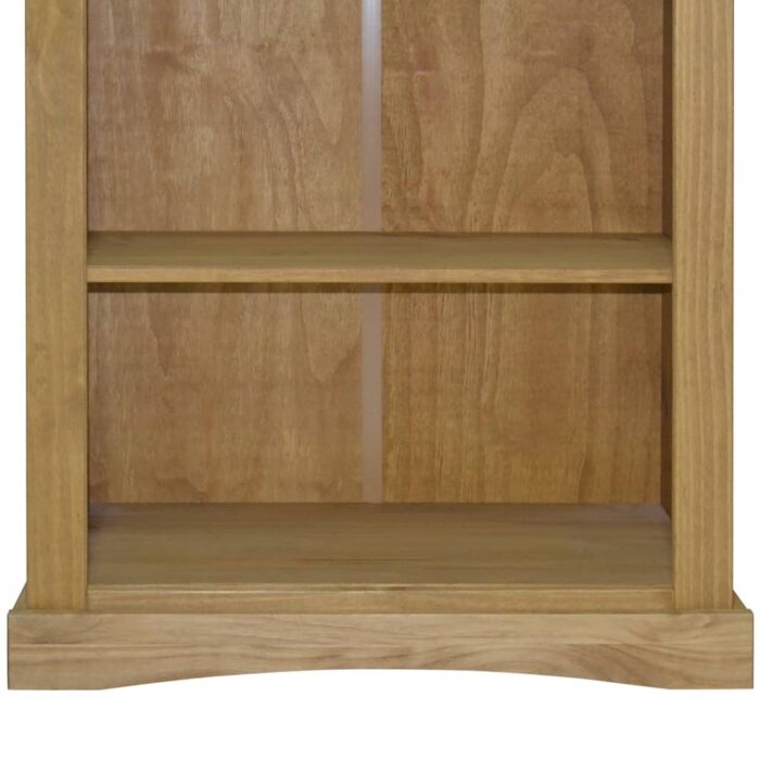 Bibliothèque 4 niveaux Gamme Corona Pin mexicain 80x29x150 cm – Image 4