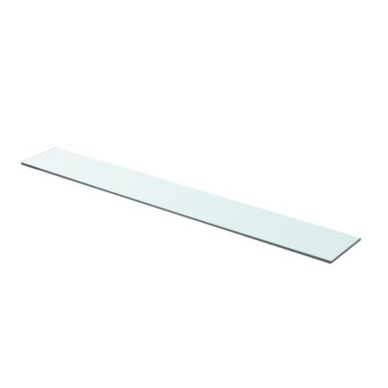 Panneau d’étagère Verre transparent 90 x 12 cm