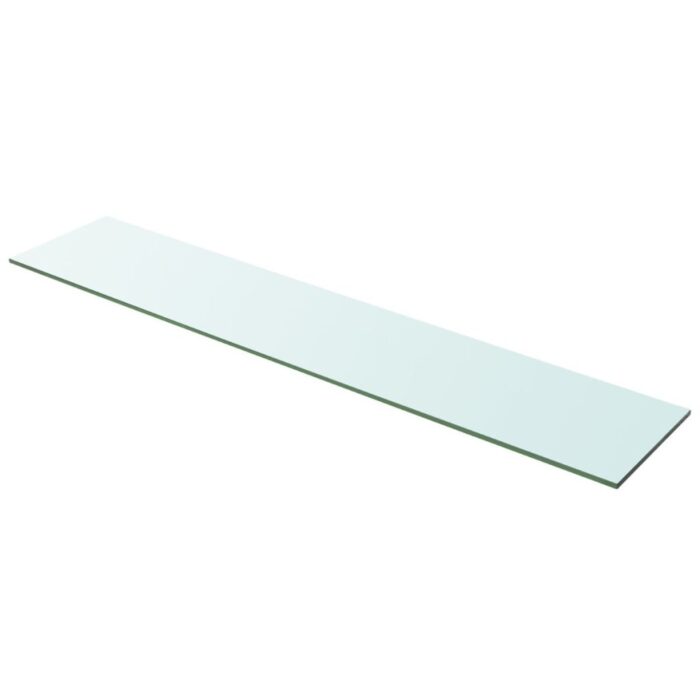 Panneau pour étagère Verre transparent 100 x 20 cm – Image 1