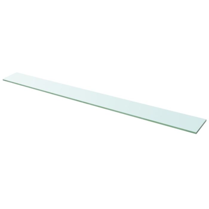 Panneau d’étagère Verre transparent 110 x 12 cm – Image 1