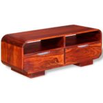 Table basse Bois massif 90x40x35 cm – Image 3