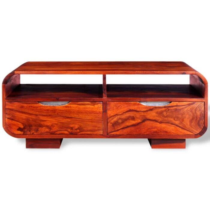 Table basse Bois massif 90x40x35 cm – Image 5