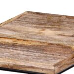 Table basse Bois de manguier massif 56x48x40 cm – Image 10