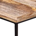 Table basse Bois de manguier massif 56x48x40 cm – Image 7
