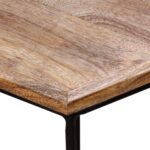 Table basse Bois de manguier massif 56x48x40 cm – Image 8