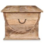 Table basse Bois de manguier massif 88x50x40 cm – Image 8