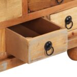 Table basse Bois de récupération 70 x 70 x 38 cm – Image 6