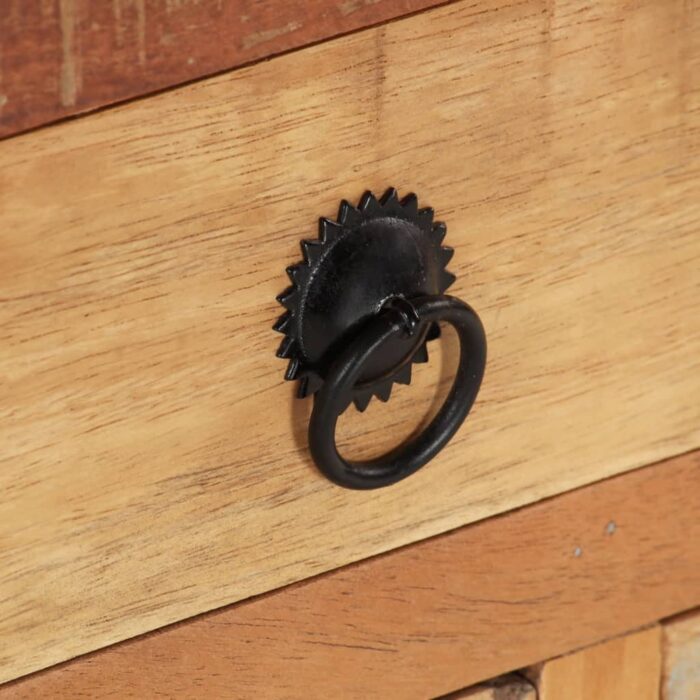 Table basse Bois de récupération 70 x 70 x 38 cm – Image 7